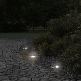 Vidaxl buitengrondverlichting rond 10,5x10,5 cm gietaluminium zwart - afbeelding 3