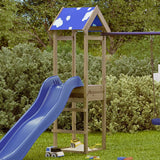 Vidaxl speeltoren 52,5x46,5x195 cm geïmpregneerd grenenhout - afbeelding 1
