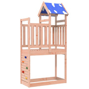 VidaXL Speeltoren met rotswand 110,5x52,5x215 cm douglas vurenhout - afbeelding 2