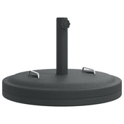 Vidaxl parasolvoet met handgrepen voor stok van ø38 48 mm 25 kg rond - afbeelding 2