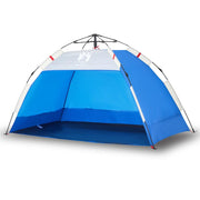 Vidaxl strandtent 2-persoons waterdicht snelontgrendeling azuurblauw - afbeelding 2