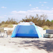 Vidaxl strandtent 2-persoons waterdicht snelontgrendeling azuurblauw - afbeelding 3