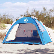 Vidaxl strandtent 2-persoons waterdicht snelontgrendeling azuurblauw - afbeelding 1