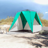 Vidaxl strandtent 4-persoons waterdicht snelontgrendeling zeegroen - afbeelding 3