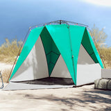Vidaxl strandtent 4-persoons waterdicht snelontgrendeling zeegroen - afbeelding 1