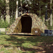 Vidaxl tent 4-persoons snelontgrendeling camouflage - afbeelding 3