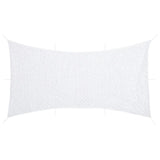 Vidaxl camouflagenet met opbergzak 600x414 cm wit - afbeelding 1