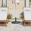 Vidaxl parasolvoet voor stokken van ø32 35 38 mm 25 kg rond