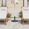 Vidaxl parasolvoet voor stokken van ø32 35 38 mm 11 kg vierkant