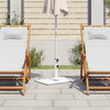Vidaxl parasolvoet voor stokken van ø32 38 48 mm 15 kg rechthoekig