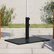 Vidaxl parasolvoet voor stokken van ø32 38 48 mm 15 kg rechthoekig - afbeelding 1