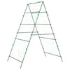 Vidaxl plantenklimrek a-frame 99x90x175,5 cm staal