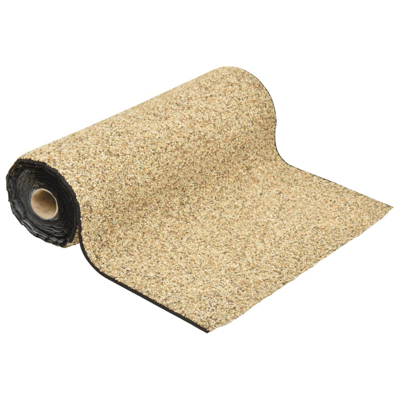 Vidaxl grindfolie 150x100 cm natuurlijk zandkleurig