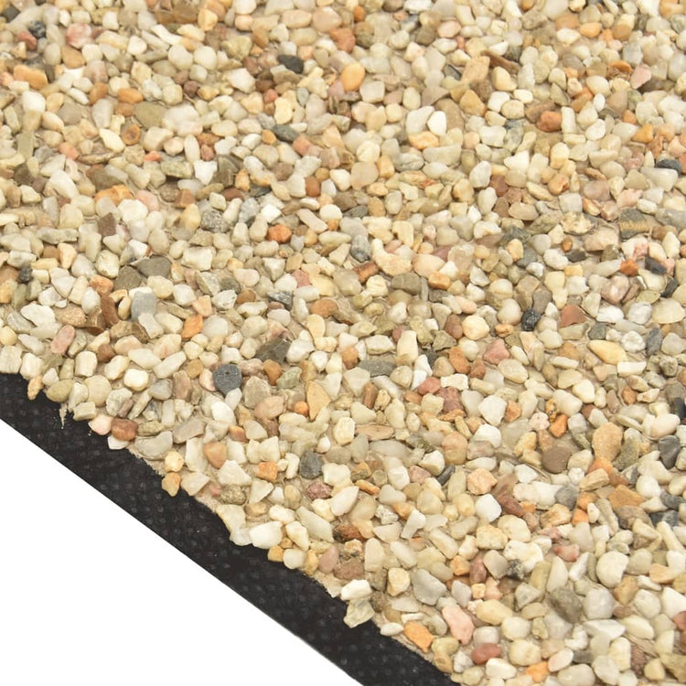 Vidaxl grindfolie 500x100 cm natuurlijk zandkleurig