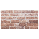 VidaXL Wandpanelen 10 st 3D 100x50 cm EPS bruin - afbeelding 2