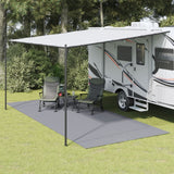 Vidaxl tenttapijt 5x2,5 m lichtgrijs - afbeelding 1