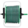 Vidaxl slanghaspel vrijstaand met 20 m slang pvc groen