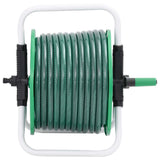 Vidaxl slanghaspel met slangkoppelset 0,5 30 m vrijstaand pvc groen - afbeelding 2