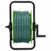 Vidaxl slanghaspel met slangkoppelset 0,5 30 m vrijstaand pvc groen