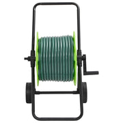 Vidaxl slanghaspelkar en slangkoppelset 0,5 vrijstaand 30 m pvc groen - afbeelding 2