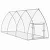 Vidaxl konijnenhok 300x105x120 cm gegalvaniseerd staal zilverkleurig