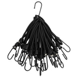 Vidaxl spanelastiek met haken 25 st 17 cm - afbeelding 1