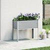 Vidaxl plantenbak 100x45x90 cm gegalvaniseerd staal