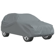 Vidaxl autohoes voor suv m nonwoven stof volledig grijs - afbeelding 2