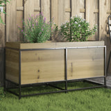 Vidaxl plantenbak 100x40x50 cm geïmpregneerd grenenhout - afbeelding 1