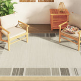 Vidaxl vloerkleed voor binnen buiten laagpolig 160x230 cm meerkleurig - afbeelding 3