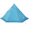 Vidaxl tipitent 5-persoons waterdicht blauw