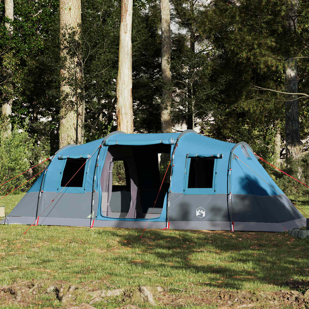 Vidaxl tunneltent 6-persoons waterdicht blauw