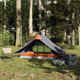 Vidaxl tent 2-persoons waterdicht grijs - afbeelding 3
