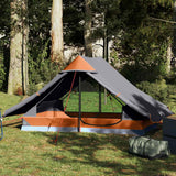 Vidaxl tent 2-persoons waterdicht grijs - afbeelding 1