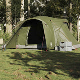 Vidaxl koepeltent 6-persoons waterdicht olijfgroen - afbeelding 1