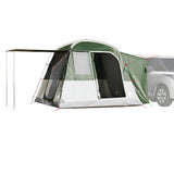 Vidaxl autotent 4-persoons waterdicht groen - afbeelding 1