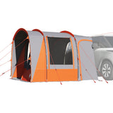Vidaxl autotent 4-persoons waterdicht grijs en oranje - afbeelding 1