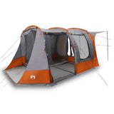 Vidaxl autotent waterdicht grijs en oranje - afbeelding 2