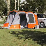 Vidaxl autotent waterdicht grijs en oranje - afbeelding 3