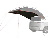 Vidaxl autotent waterdicht grijs en oranje - afbeelding 1