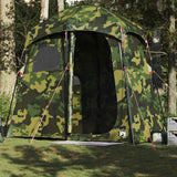 Vidaxl douchetent 2-persoons waterdicht camouflage - afbeelding 1