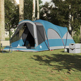 Vidaxl tunneltent voor gezin 8-persoons waterdicht blauw - afbeelding 1