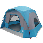 Vidaxl gezinstent 6-persoons waterdicht blauw - afbeelding 2