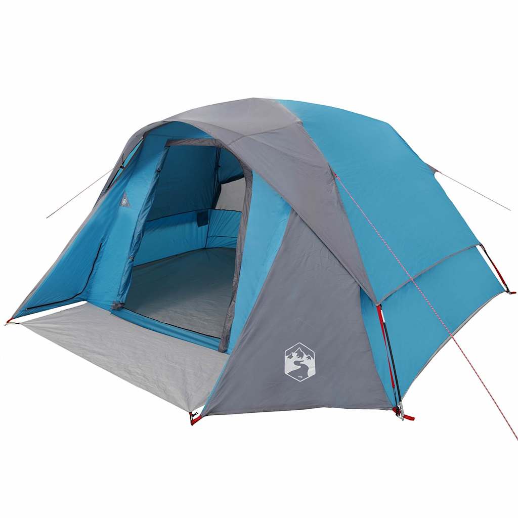 Vidaxl tent 4-persoons waterdicht blauw