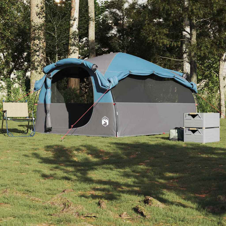 Vidaxl tunneltent 6-persoons waterdicht blauw