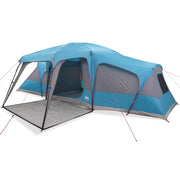 Vidaxl familietent met verandakoepel 9-persoons waterdicht blauw - afbeelding 2