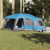 Vidaxl familietent met verandakoepel 9-persoons waterdicht blauw - afbeelding 3