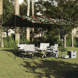 Vidaxl kampeerluifel waterdicht 451x420 cm camouflage - afbeelding 3