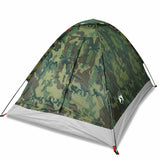 Vidaxl koepeltent 4-persoons waterdicht camouflage - afbeelding 2