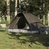 Vidaxl koepeltent 2-persoons waterdicht bruin - afbeelding 3